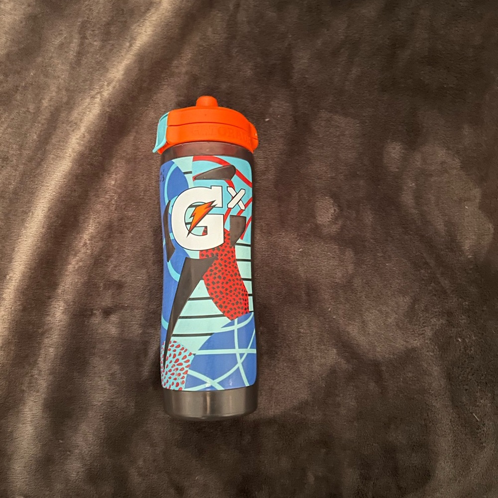 Gatorade Blue and Orange Water Bottle